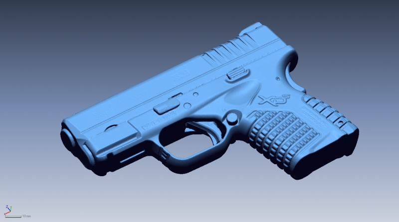 Springfield Armory XDs - 3D scan data