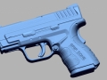 thumbs Springfield XD 40 Sub Compact 40cal SW 3D Scanning & Inspection of Weapons