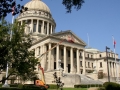 Mississippi Capital Pediment - 3D Scanning 60 feet in the air