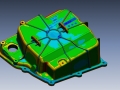 Lamborghini Huracán oilpan 3D CAD data compared to 3D Scan data