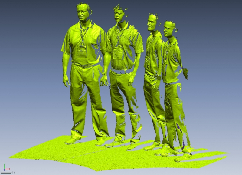 3D scan of people