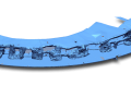 3D Scan data of scaled clay model
