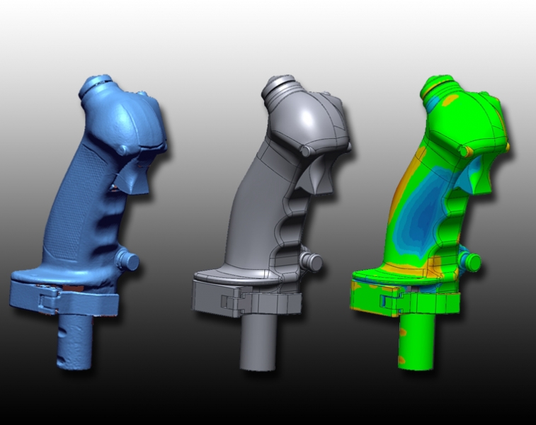 Flight grip Scan stages