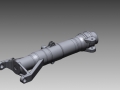 Aircraft landing gear 3D CAD data
