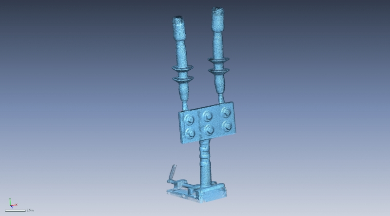 3D Scan of electrical connector