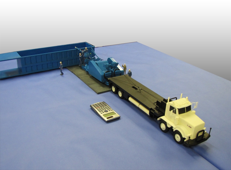 3D Printed truck model