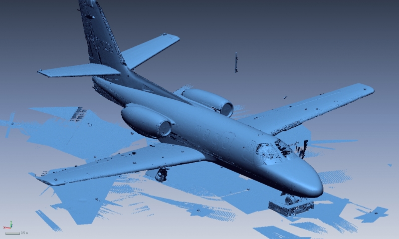 Aircraft 3D Scan data