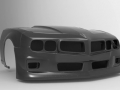 Rendering of car front fascia