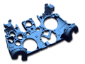 Game controller internal plastic piece - not the detail and resolution