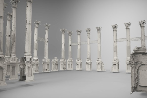 EMS compiled and integrated the 3D scan data to create renderings of the entire site